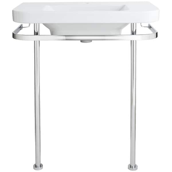 DXV Equility 323/4" Specialty Fireclay Console Bathroom Sink with